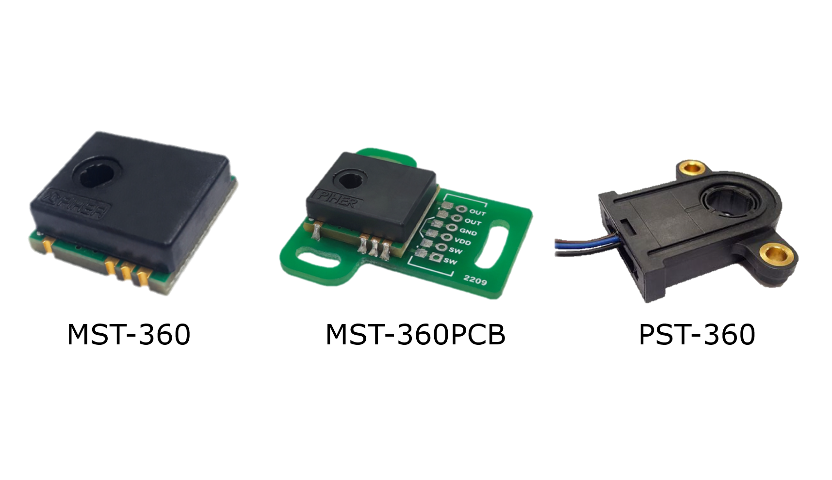 Through-Shaft Rotary Position Sensors